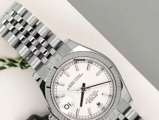 Superb Replica Rolex Lady-datejust 178274 Automatic Movement 31mm Gold/steel Case Watch - Image 4