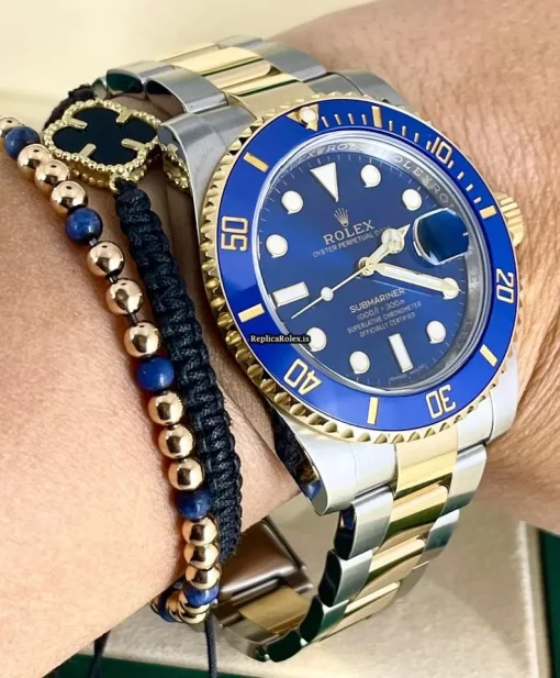 Epic Replica Rolex Submariner Date 116613lb Caliber 3135 Automatic Movement 40mm Gold/steel Case Mens/unisex Watch