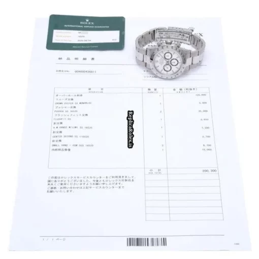 Discount Replica Rolex Daytona 16520 Caliber 4030 Automatic Movement 40mm Steel Case Watch - Image 5