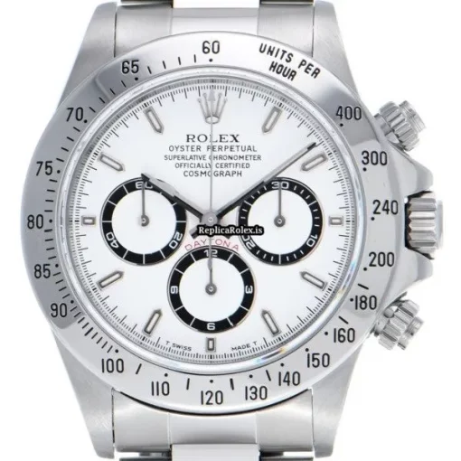 Discount Replica Rolex Daytona 16520 Caliber 4030 Automatic Movement 40mm Steel Case Watch - Image 6
