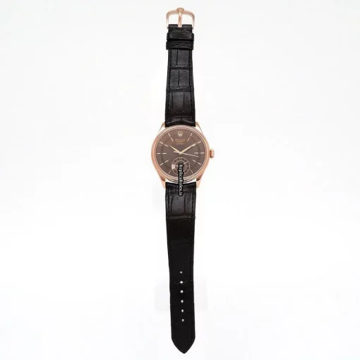 Fabulous Replica Rolex Cellini Dual Time 50525 Automatic Movement 38mm Mens/unisex Watch - Image 2