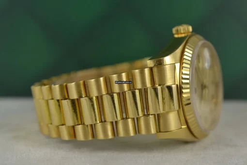 Special Replica Rolex Day-date 36 18038 Caliber 3055 Automatic Movement 36mm Yellow Gold Case Mens/unisex Watch - Image 2