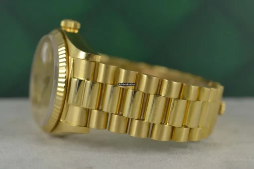 Special Replica Rolex Day-date 36 18038 Caliber 3055 Automatic Movement 36mm Yellow Gold Case Mens/unisex Watch - Image 3