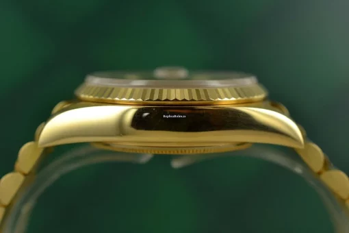 Special Replica Rolex Day-date 36 18038 Caliber 3055 Automatic Movement 36mm Yellow Gold Case Mens/unisex Watch - Image 6