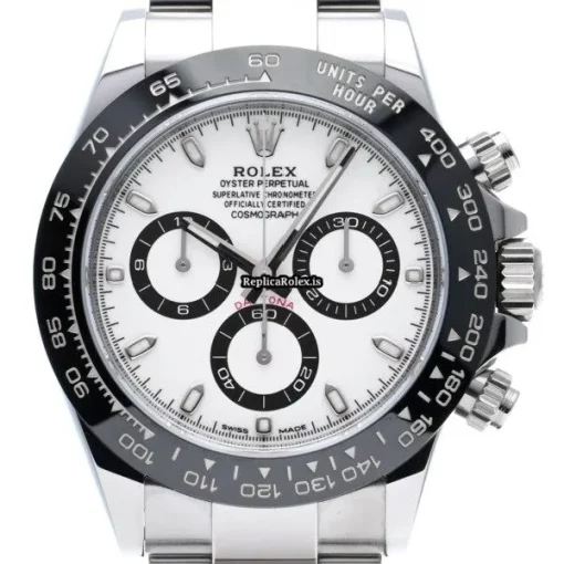 Distinctive Fake Rolex Daytona 116500ln Caliber 4130 Automatic Movement 40mm Steel Case Watch - Image 6