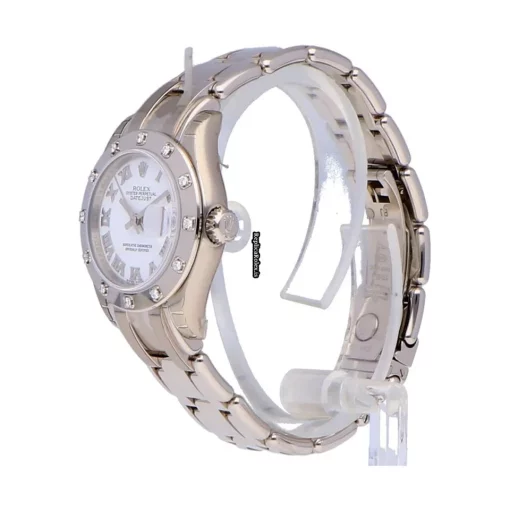 Amazing Copy Rolex Lady-datejust Pearlmaster 80319-0077 Automatic Movement 29mm White Gold Case Womens Watch - Image 2