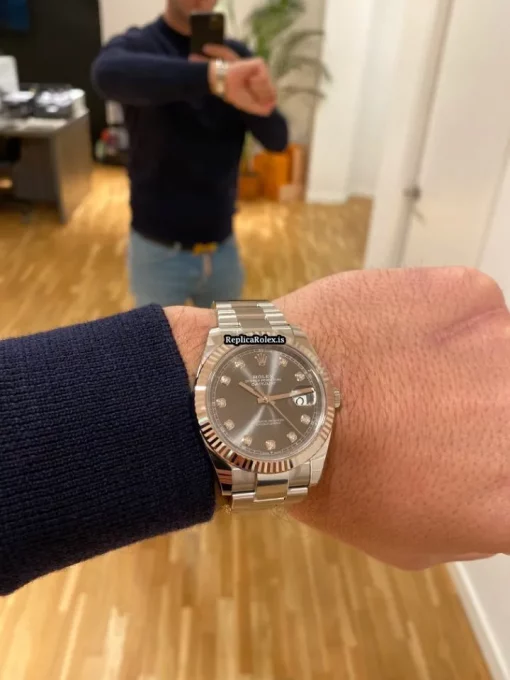 Top Replica Rolex Datejust 126334 Caliber 3235 Automatic Movement 41mm Steel Case Mens/unisex Watch - Image 7