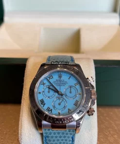 Luxury Replica Rolex Daytona 116519 Caliber 4130 Automatic Movement 40mm White Gold Case Mens/unisex Watch