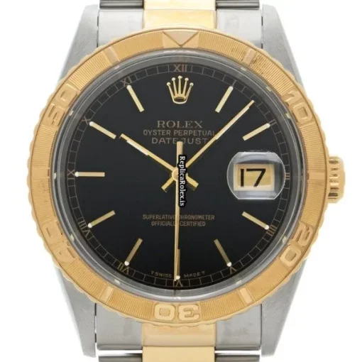 Popular Replica Rolex Datejust Turn-o-graph 16263 Caliber 3135 Automatic Movement 36mm Steel Case Watch - Image 6