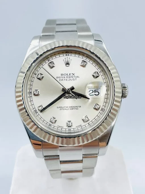 Unique Replica Rolex Datejust II 116334 Caliber 3136 Automatic Movement 41mm Steel Case Mens/unisex Watch