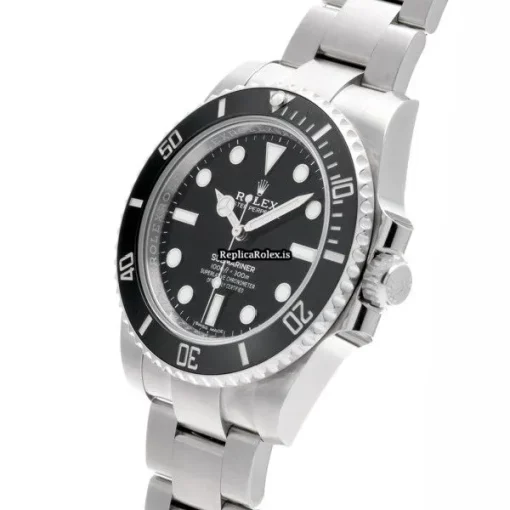 Awesome Replica Rolex Submariner 114060 Caliber 3130 Automatic Movement 40mm Steel Case Watch - Image 2
