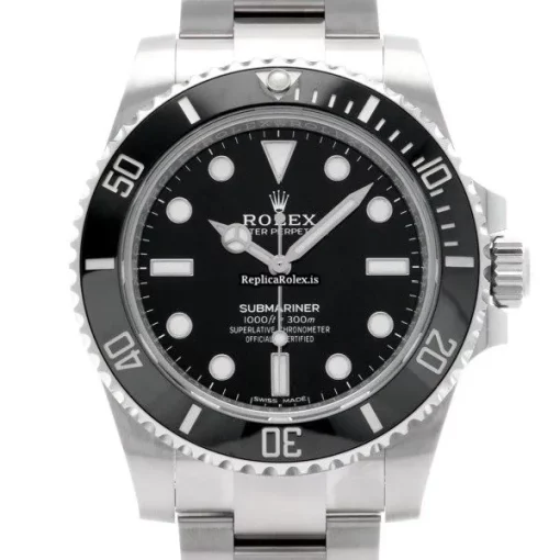 Awesome Replica Rolex Submariner 114060 Caliber 3130 Automatic Movement 40mm Steel Case Watch - Image 6