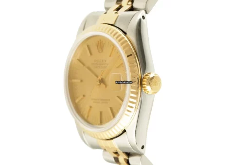 Terrific Fake Rolex Lady-datejust 68273 Caliber 2135 Automatic Movement 31mm Gold/steel Case Womens Watch - Image 5