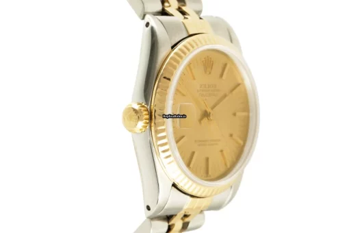 Terrific Fake Rolex Lady-datejust 68273 Caliber 2135 Automatic Movement 31mm Gold/steel Case Womens Watch - Image 6
