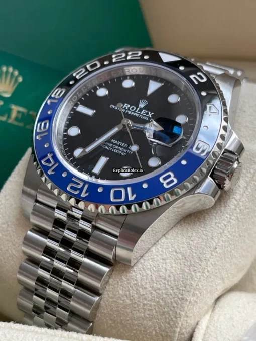 High-end Fake Rolex Gmt-master II 126710blnr-0002 Caliber 3285 Automatic Movement 40mm Steel Case Mens/unisex Watch
