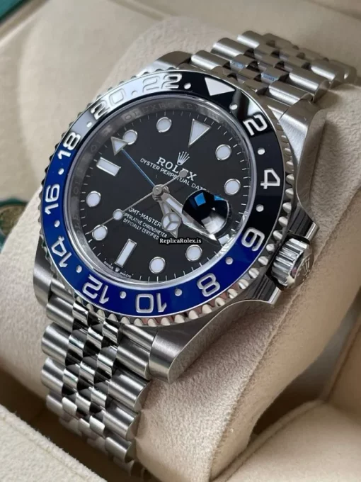 High-end Fake Rolex Gmt-master II 126710blnr-0002 Caliber 3285 Automatic Movement 40mm Steel Case Mens/unisex Watch - Image 2