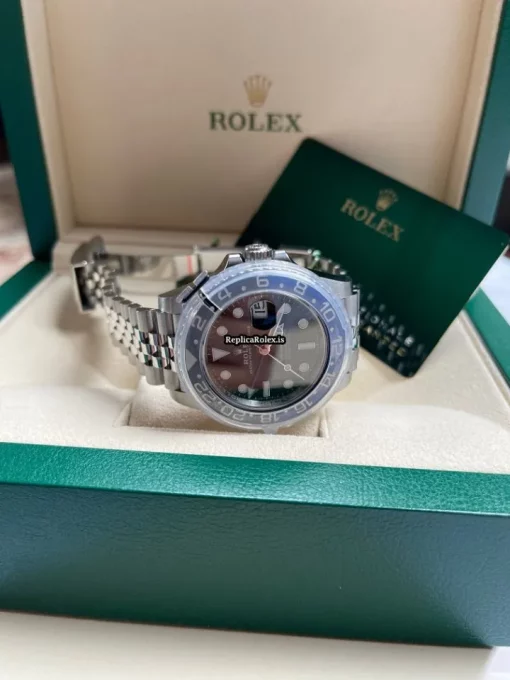 High-end Fake Rolex Gmt-master II 126710blnr-0002 Caliber 3285 Automatic Movement 40mm Steel Case Mens/unisex Watch - Image 7