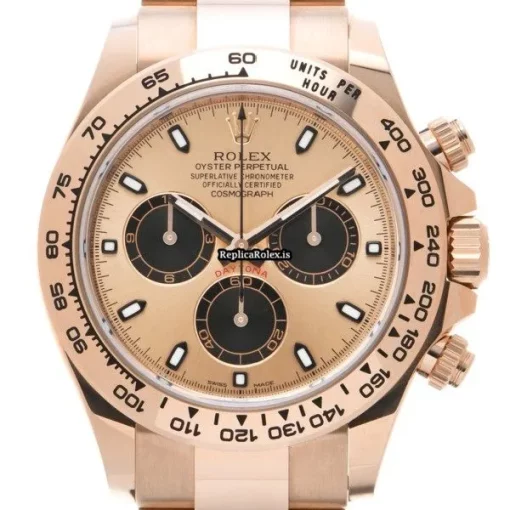 Fantastic Fake Rolex Daytona 116505 Caliber 4130 Automatic Movement 40mm Rose Gold Case Watch - Image 6