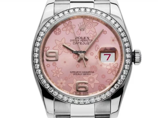 Pleasing Replica Rolex Datejust 116244 Caliber 3135 Automatic Movement 36mm Steel Case Mens/unisex Watch