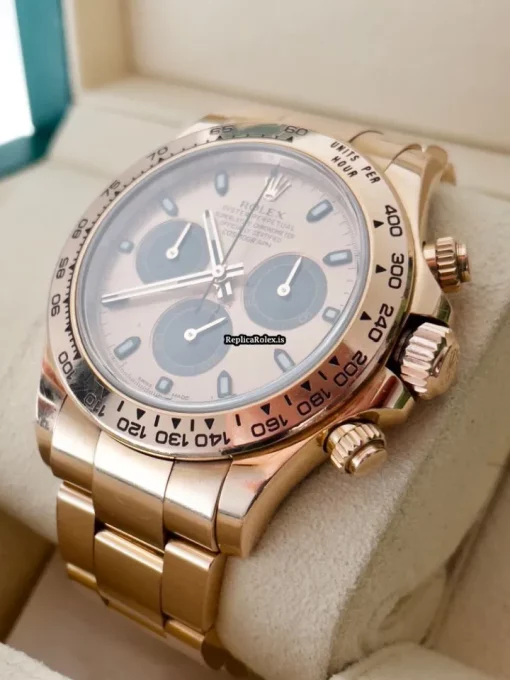 Fantastic Replica Rolex Daytona 116505 Caliber 4130 Automatic Movement 40mm Rose Gold Case Mens/unisex Watch - Image 3