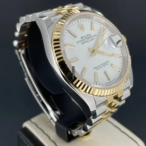 Luxury Fake Rolex Datejust 126233 Caliber 3235 Automatic Movement 36mm Gold/steel Case Mens/unisex Watch - Image 3