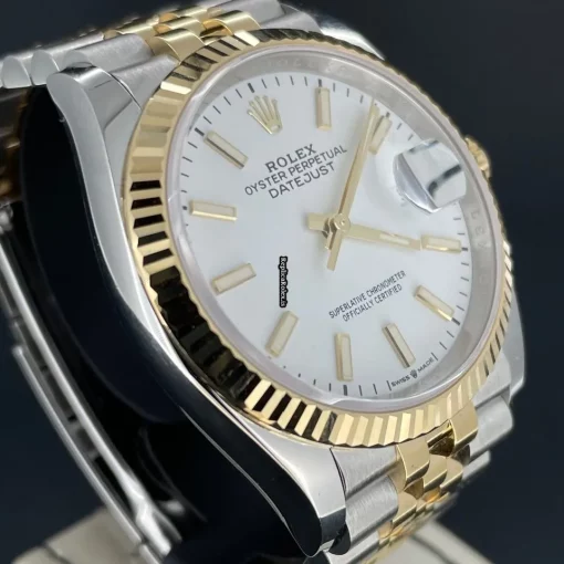 Luxury Fake Rolex Datejust 126233 Caliber 3235 Automatic Movement 36mm Gold/steel Case Mens/unisex Watch - Image 4