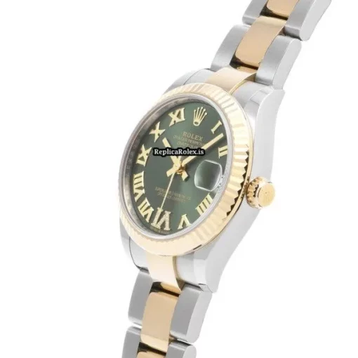 Defect Replica Rolex Datejust 278273 Caliber 2236 Automatic Movement 31mm Steel Case Watch - Image 2