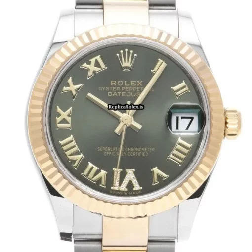 Defect Replica Rolex Datejust 278273 Caliber 2236 Automatic Movement 31mm Steel Case Watch - Image 6