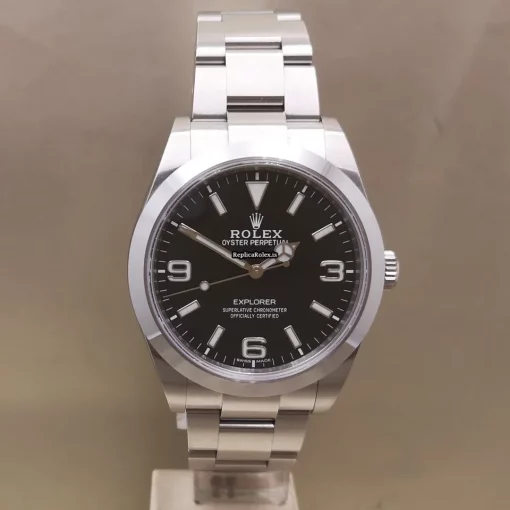 Incredible Replica Rolex Explorer 214270 Caliber 3132 Automatic Movement 39mm Steel Case Mens/unisex Watch