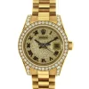 1:1 Fake Rolex Lady-datejust 179158 Automatic Movement 26mm Yellow Gold Case Womens Watch