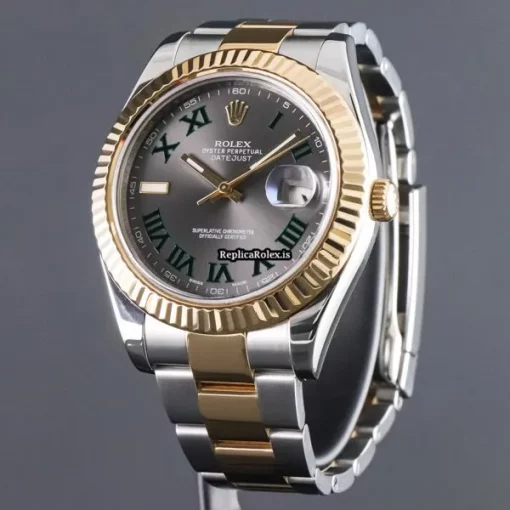 Exquisite Replica Rolex Datejust II 116333 Caliber 3136 Automatic Movement 41mm Gold/steel Case Mens/unisex Watch - Image 3