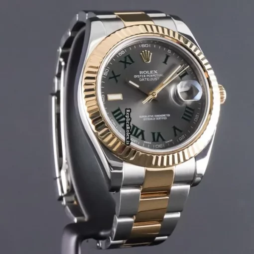Exquisite Replica Rolex Datejust II 116333 Caliber 3136 Automatic Movement 41mm Gold/steel Case Mens/unisex Watch - Image 4