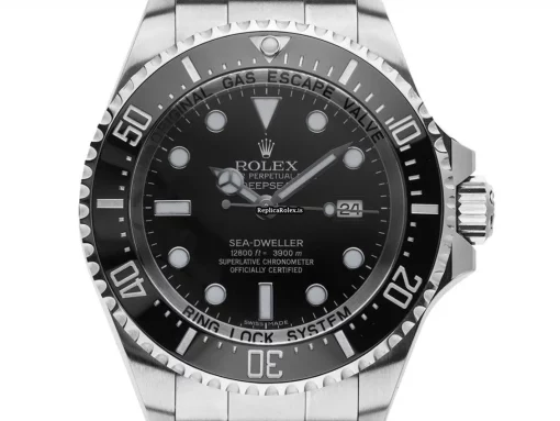 Reliable Replica Rolex Sea-dweller Deepsea 116660 Caliber 3135 Automatic Movement 43mm Steel Case Mens/unisex Watch