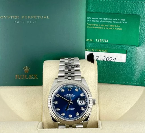 Design Replica Rolex Datejust II 126334 Caliber 3235 Automatic Movement 41mm Steel Case Mens/unisex Watch - Image 2
