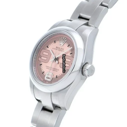 Well Made Replica Rolex Oyster Perpetual 26 176200 Caliber 2231 Automatic Movement 26mm Steel Case Womens Watch - Image 2