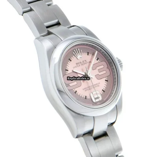 Well Made Replica Rolex Oyster Perpetual 26 176200 Caliber 2231 Automatic Movement 26mm Steel Case Womens Watch - Image 3