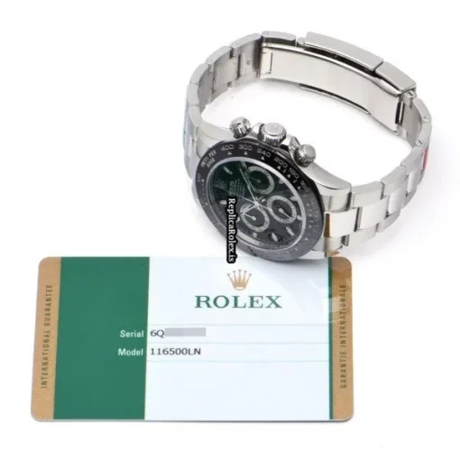 Lovely Replica Rolex Daytona 116500ln Caliber 4130 Automatic Movement 40mm Steel Case Watch - Image 5