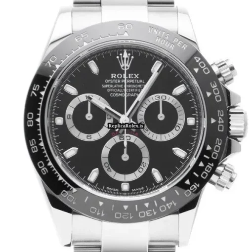 Lovely Replica Rolex Daytona 116500ln Caliber 4130 Automatic Movement 40mm Steel Case Watch - Image 6