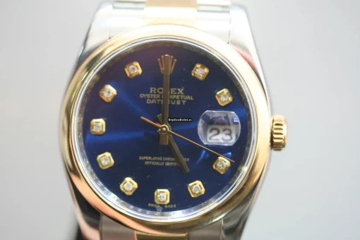 Attractive Replica Rolex Datejust 116203 Caliber 3135 Automatic Movement 36mm Gold/steel Case Mens/unisex Watch
