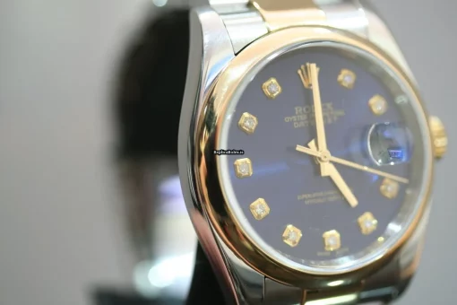 Attractive Replica Rolex Datejust 116203 Caliber 3135 Automatic Movement 36mm Gold/steel Case Mens/unisex Watch - Image 6