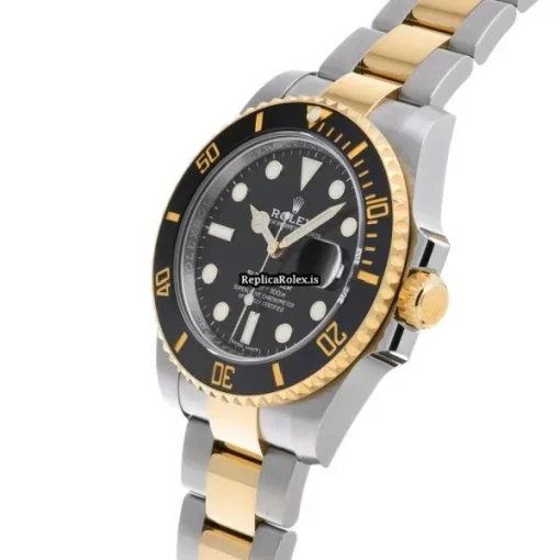 Pleasing Fake Rolex Submariner Date 116613ln Caliber 3135 Automatic Movement 40mm Steel Case Watch - Image 2