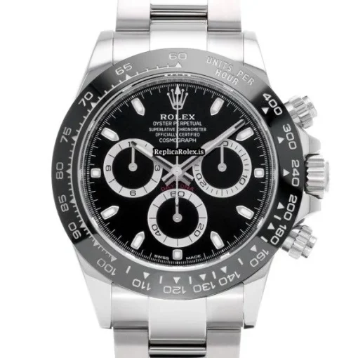 Nice Replica Rolex Daytona 116500ln Caliber 4130 Automatic Movement 40mm Steel Case Watch - Image 6