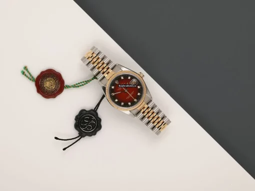Epic Replica Rolex Datejust 16233 Automatic Movement 36mm Gold/steel Case Watch - Image 2