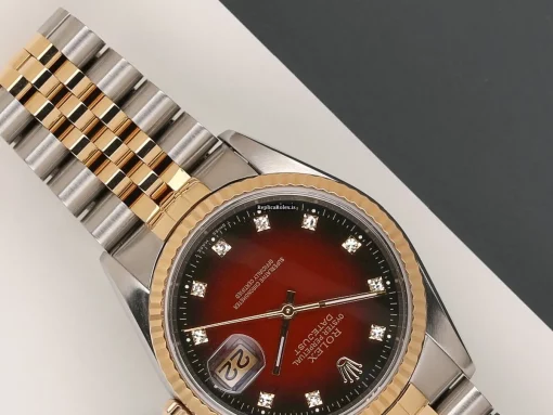 Epic Replica Rolex Datejust 16233 Automatic Movement 36mm Gold/steel Case Watch - Image 4