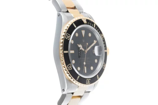 Design Replica Rolex Submariner Date 16803 Caliber 3035 Automatic Movement 40mm Gold/steel Case Mens/unisex Watch - Image 6