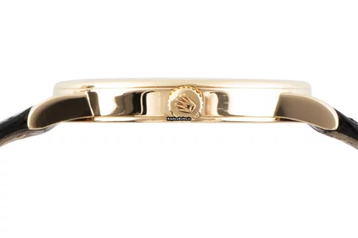 Wonderful Replica Rolex Cellini 5115 Caliber 1602 Manual Winding Movement 32mm Yellow Gold Case Mens/unisex Watch - Image 10