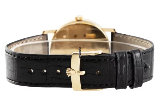 Wonderful Replica Rolex Cellini 5115 Caliber 1602 Manual Winding Movement 32mm Yellow Gold Case Mens/unisex Watch - Image 11