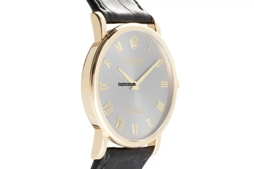 Wonderful Replica Rolex Cellini 5115 Caliber 1602 Manual Winding Movement 32mm Yellow Gold Case Mens/unisex Watch - Image 6