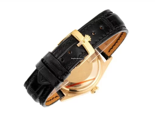 Quality Replica Rolex Day-date 36 18078 Caliber 2055 Automatic Movement 36mm Yellow Gold Case Mens/unisex Watch - Image 5