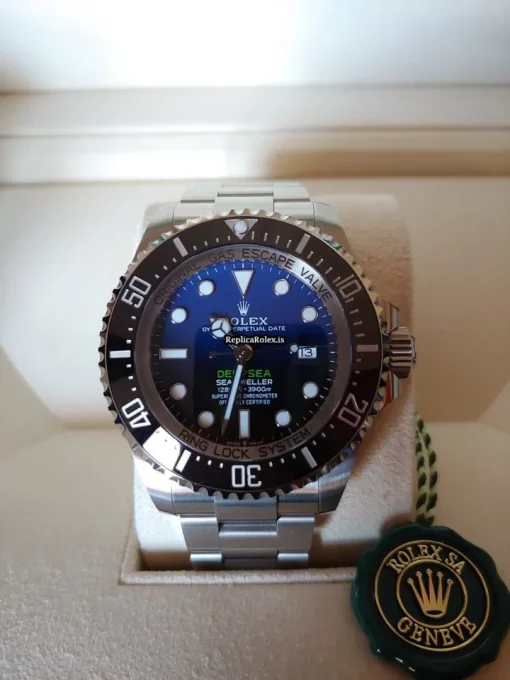 Well Made Copy Rolex Sea-dweller Deepsea 126660 Caliber 3235 Automatic Movement 44mm Steel Case Mens/unisex Watch - Image 2